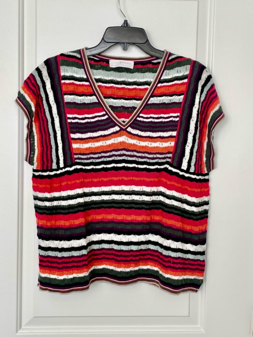 Maison Montagut Openwork Top - L
